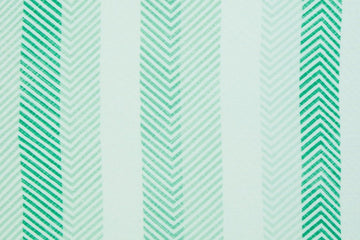 Restmenge 61 cm Musselin, Double Gauze, "Thea" mit Streifen, Chevron, grün, Swafing